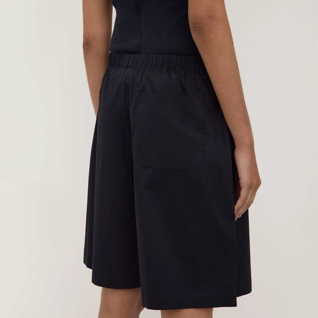 Riley Poplin Short | True Navy