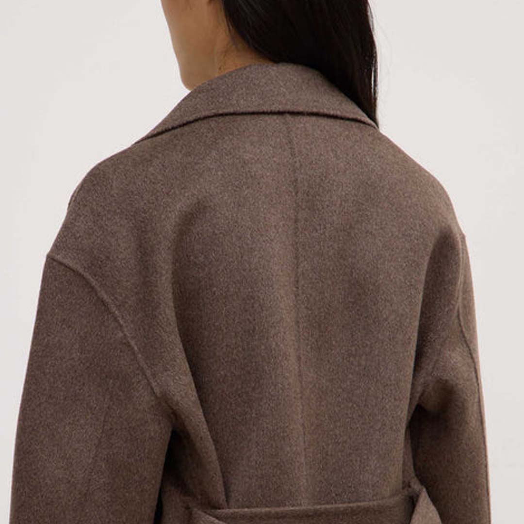 SADIE COAT | COCOA MARLE