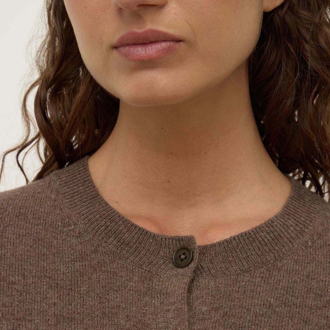 Benny Knit Cardigan | Cocoa Marle
