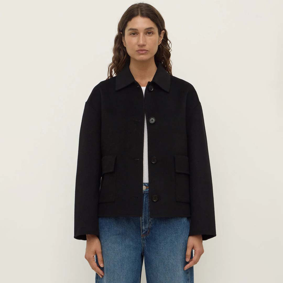 Mya Wool Jacket | Black