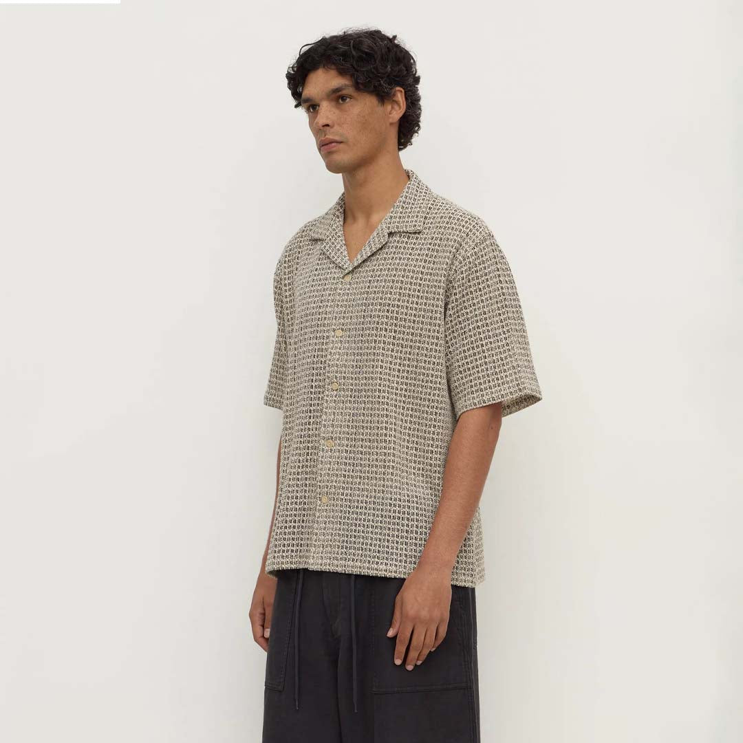 Watson Shirt | Cream Black