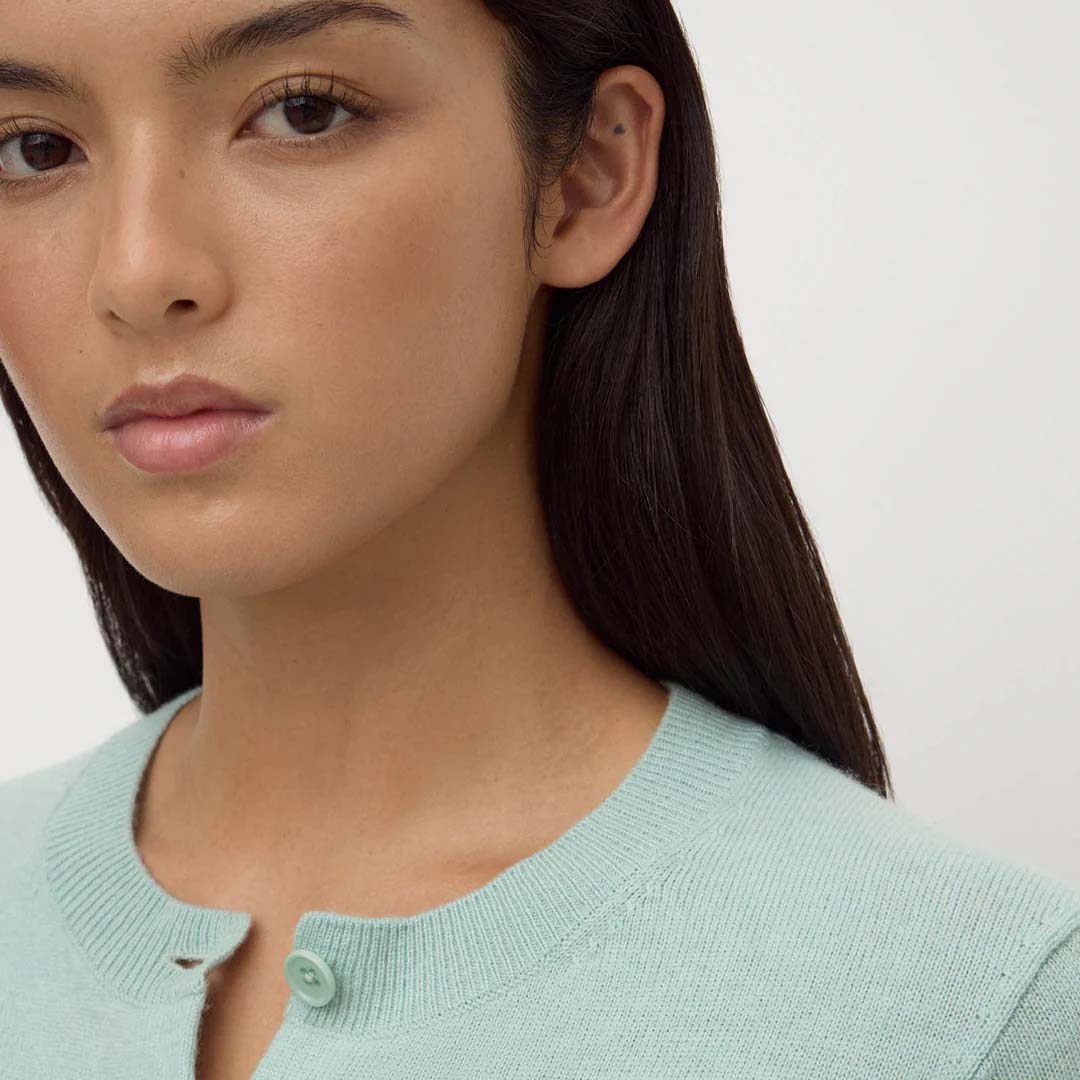 Benny Knit Cardigan | Mint