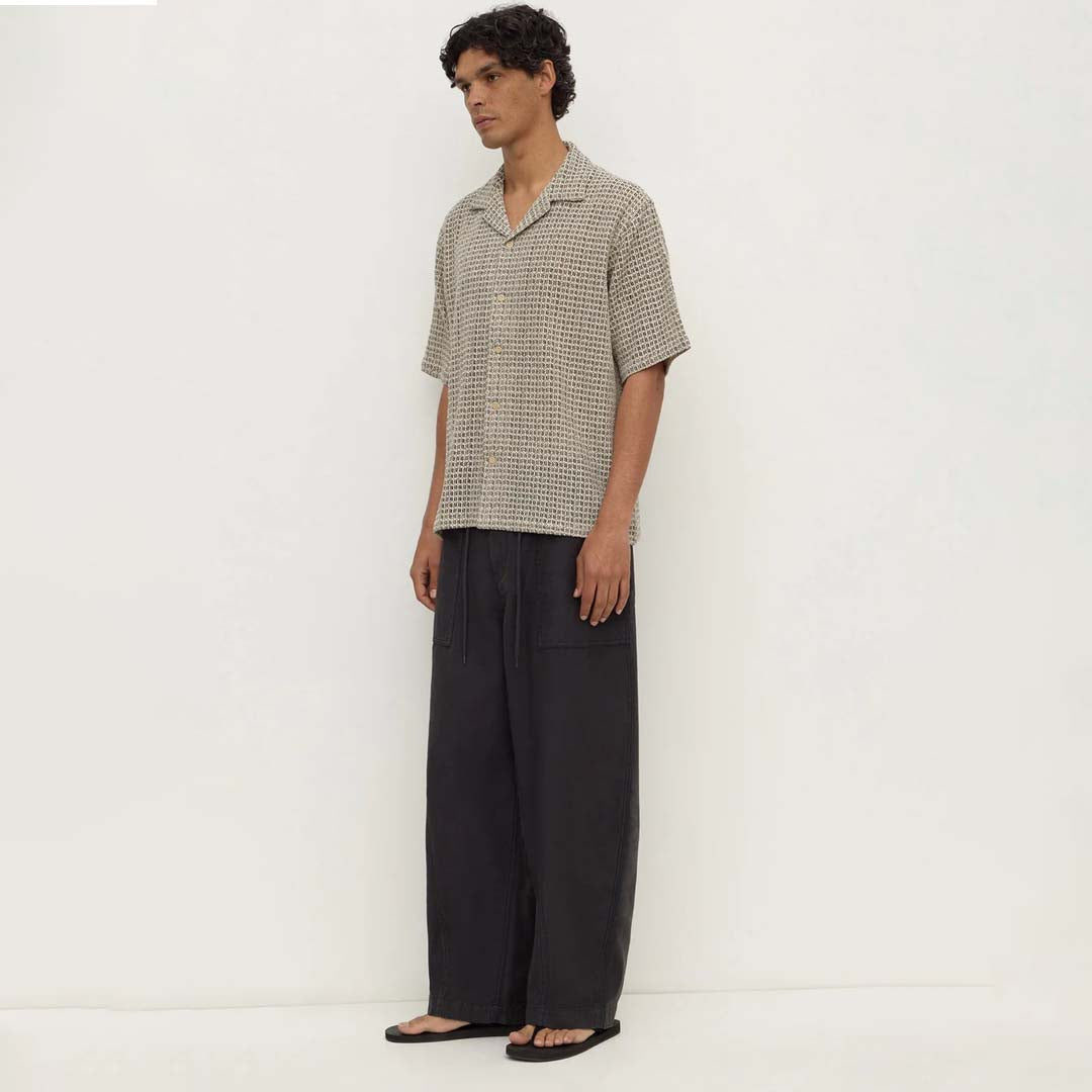 Watson Shirt | Cream Black