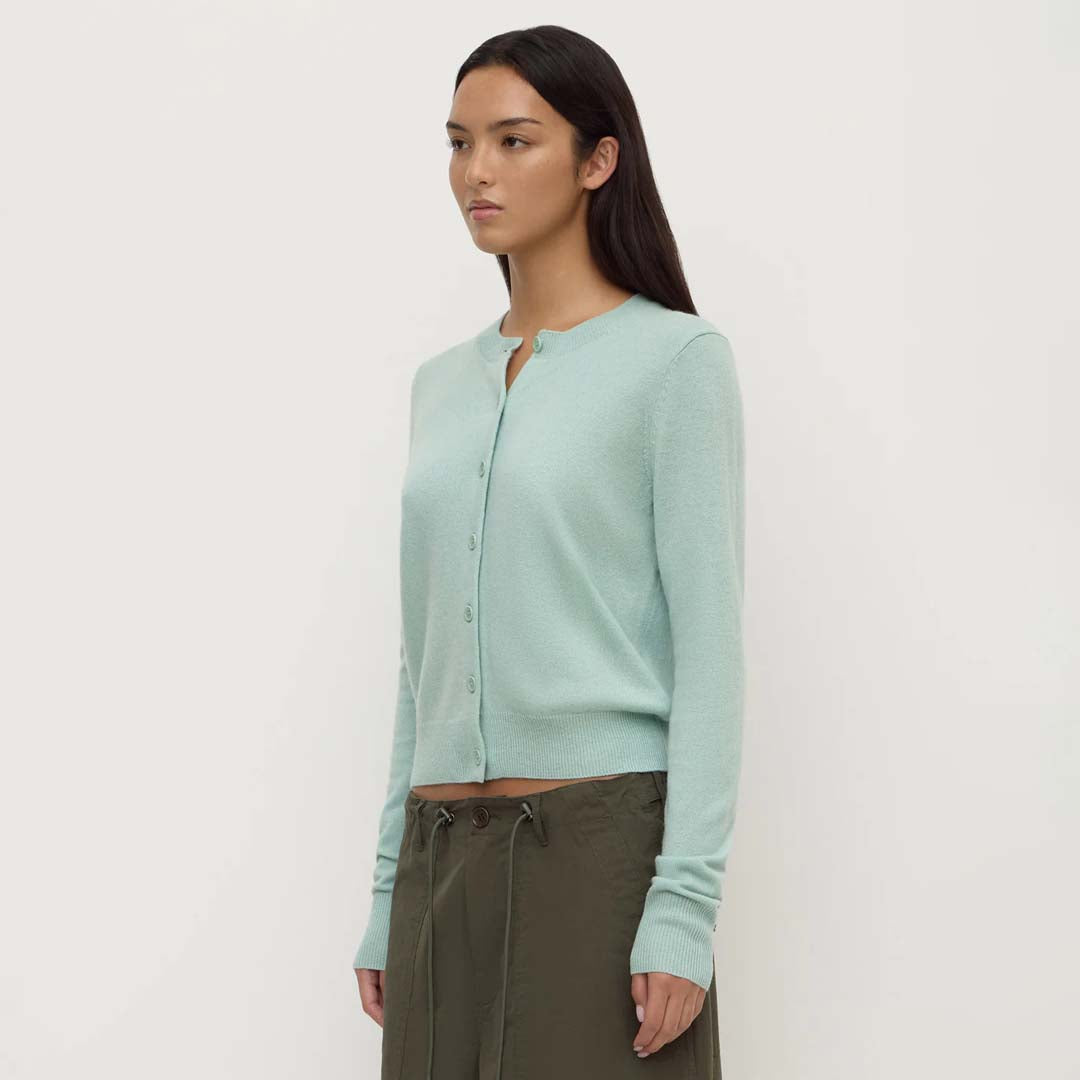 Benny Knit Cardigan | Mint