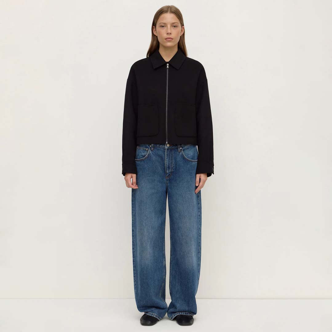 Dallas Wool Jacket | Black