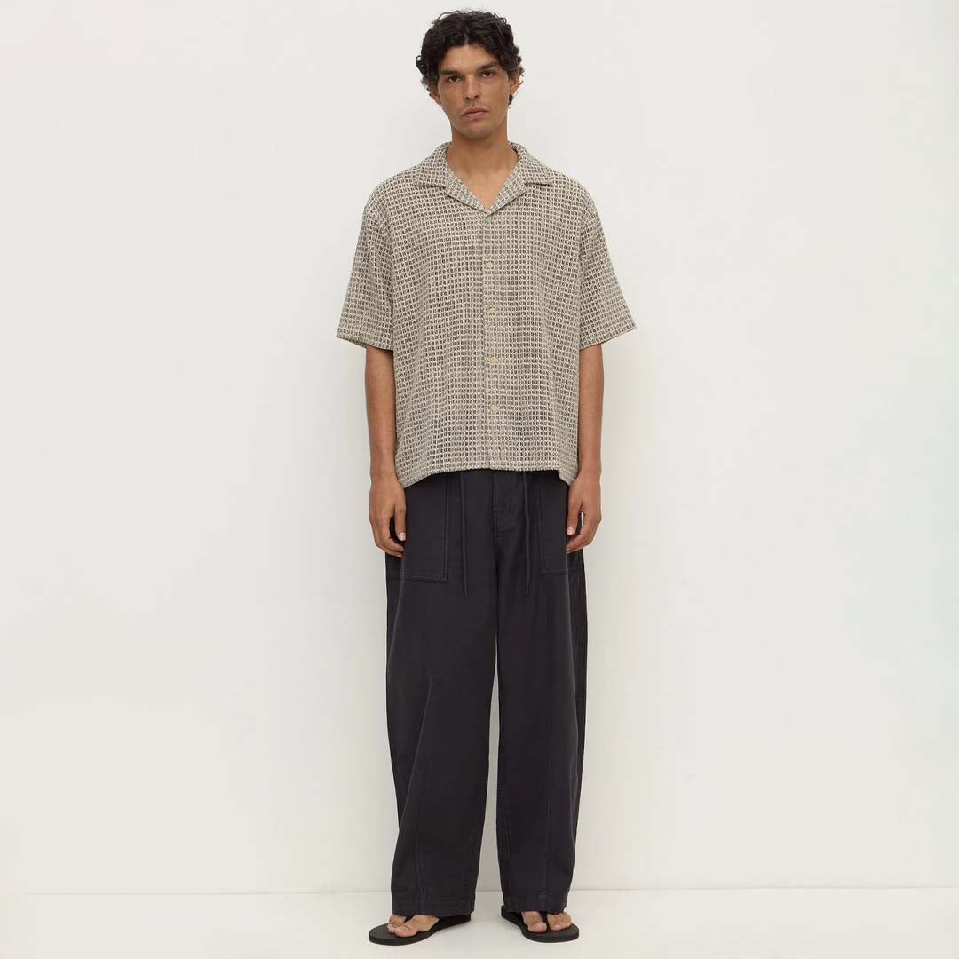 Watson Shirt | Cream Black