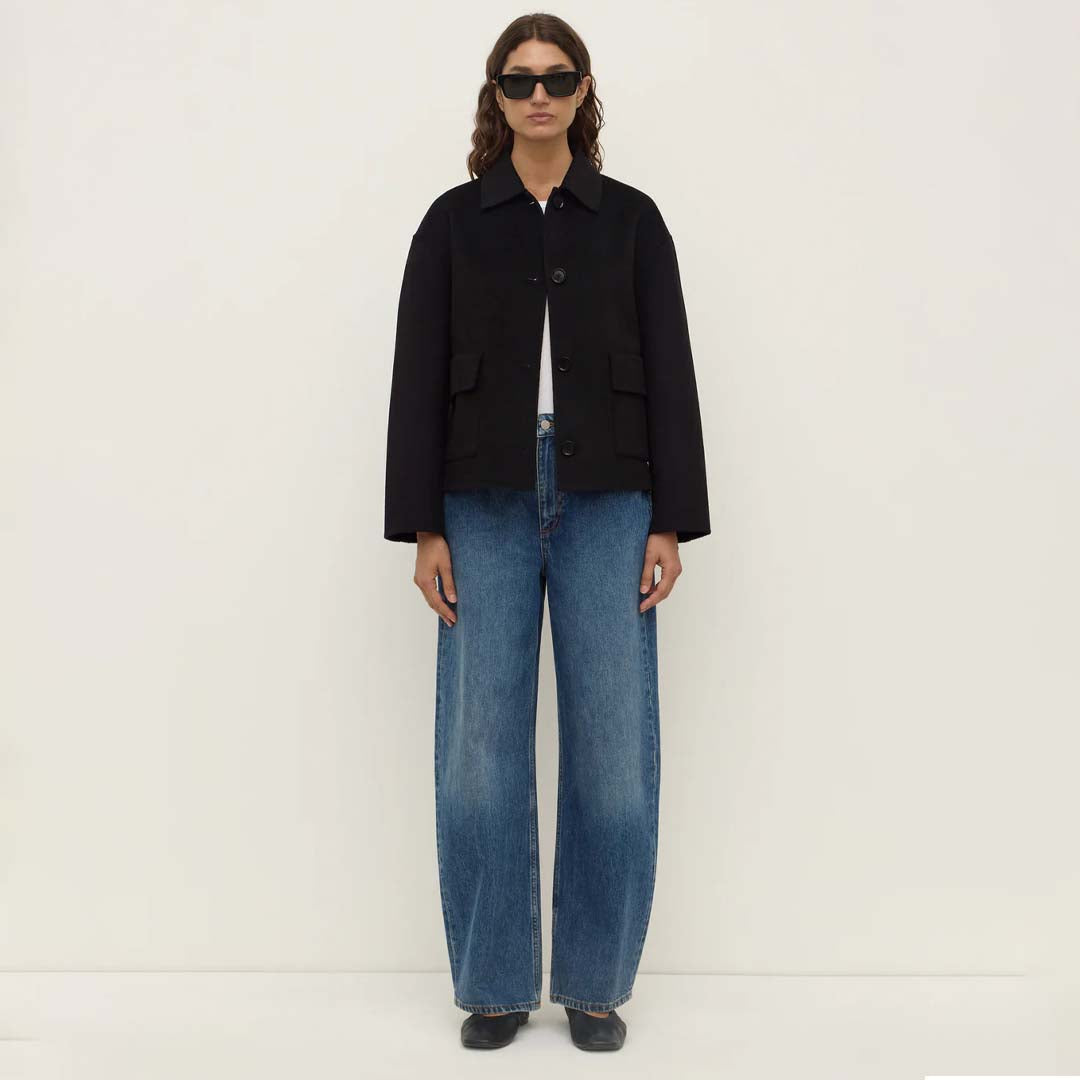 Mya Wool Jacket | Black