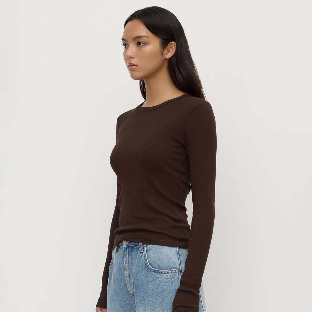 Zali Long Sleeve Tee | Ganache