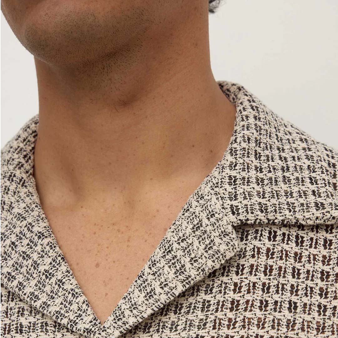Watson Shirt | Cream Black