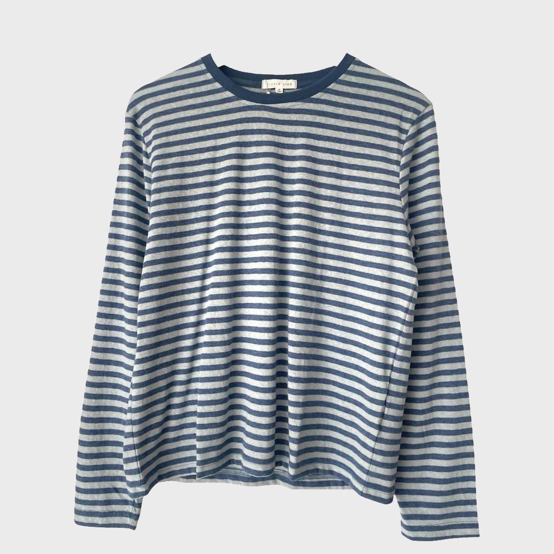 Athena Stripe Basic | Blue Stripe