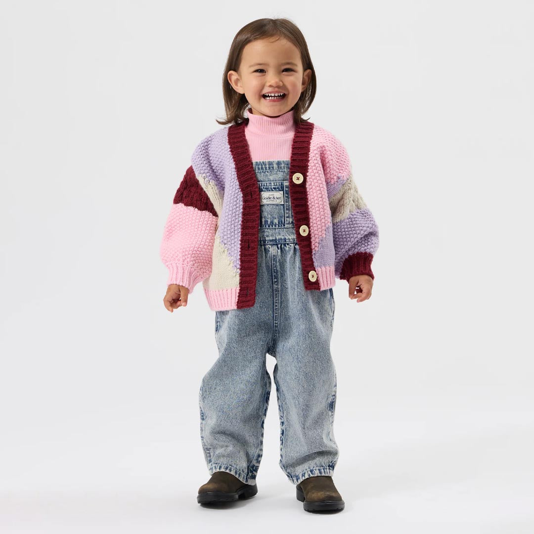 Austin Vintage Washed Denim Overalls | Light Denim