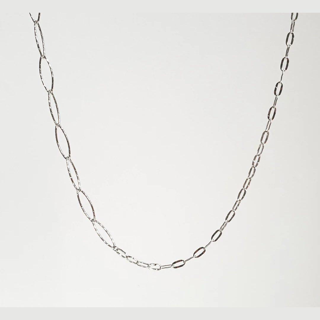 TEXTURED FISH CHAIN - LONG (N0394) image 1