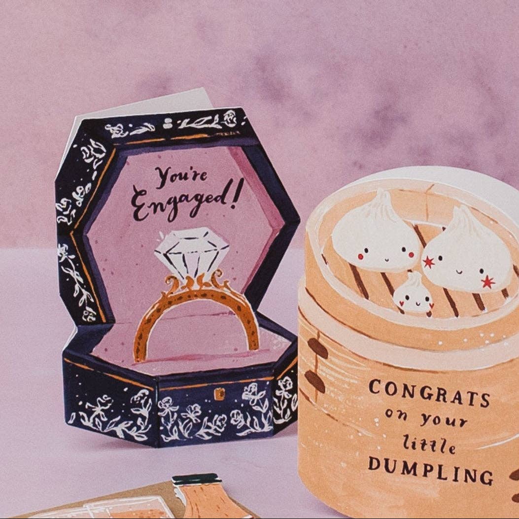Engagement Ring Box Card | Engagement & Wedding Cards
