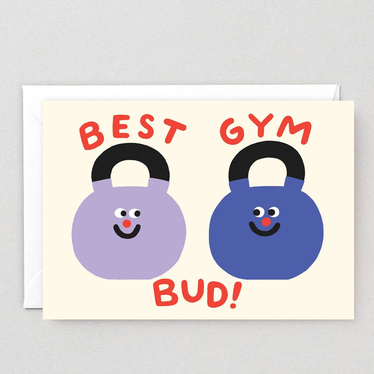 Love & Friendship Card | Best Gym Bud!