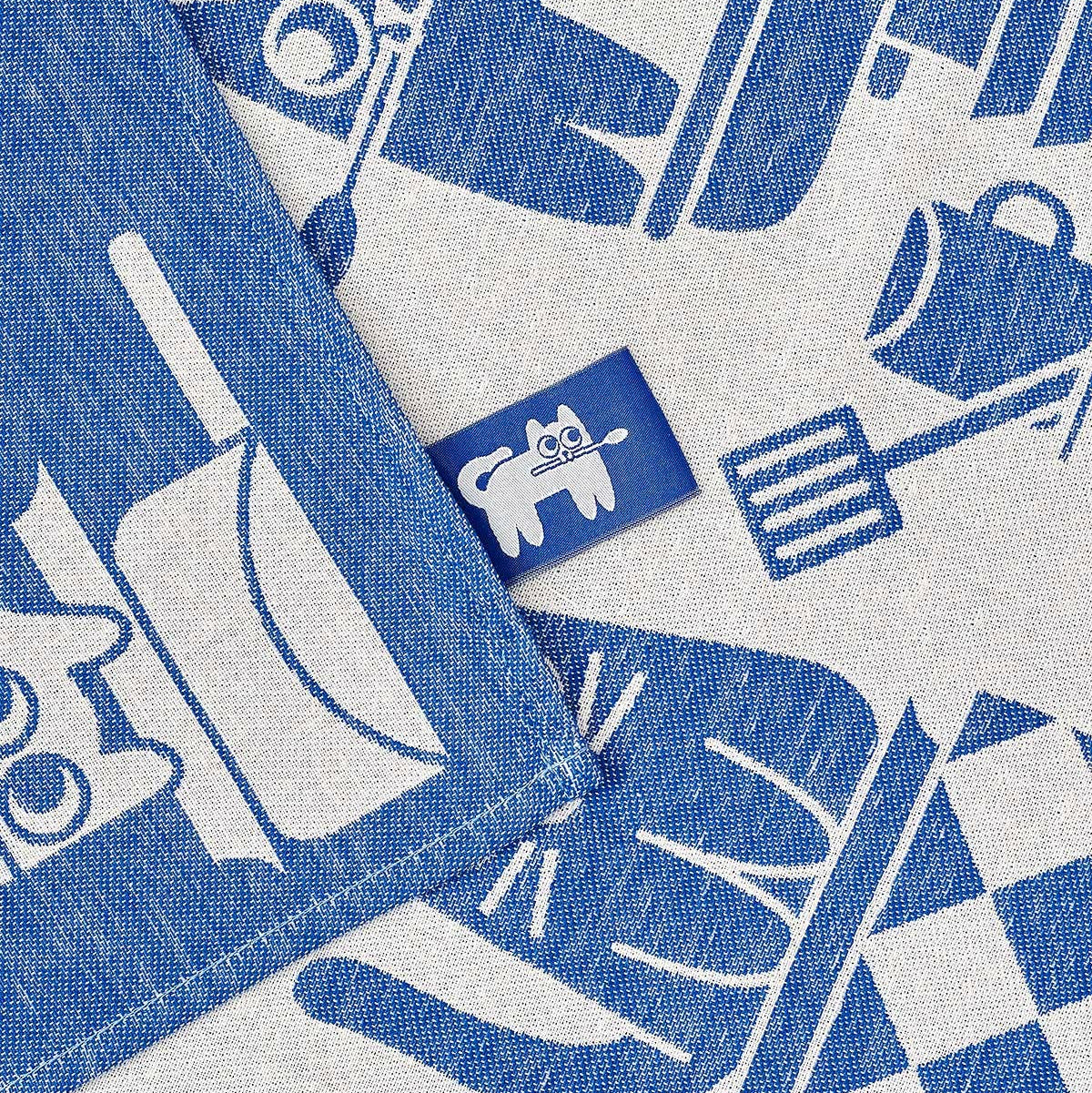 Tea Towel | Woven Kitchen Cats