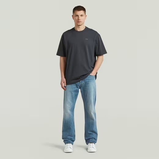 Back Graphic Relaxed T-Shirt | Petrol