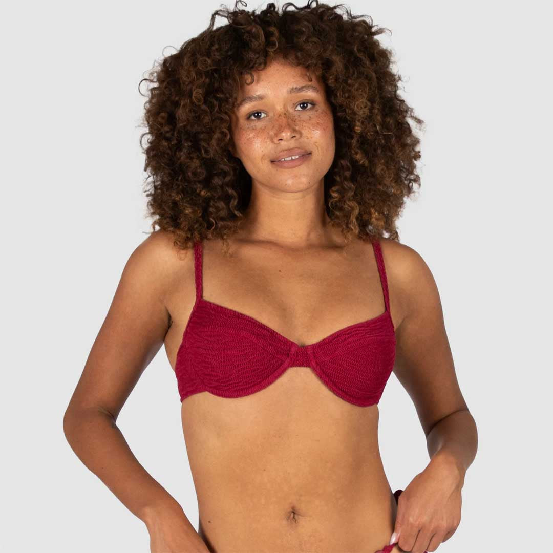 Ibiza B-C Cup Underwire | Scarlet