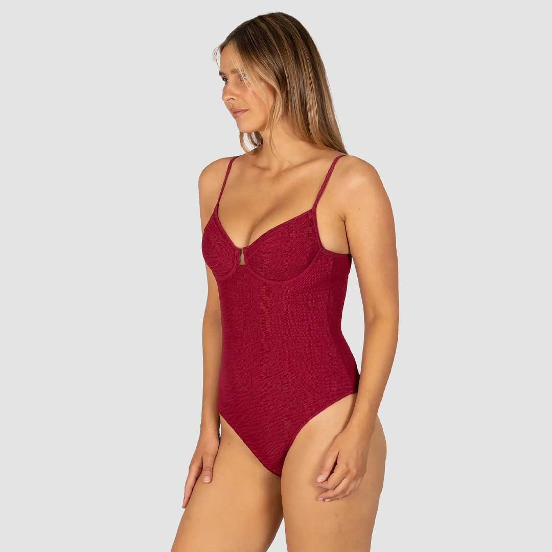 Ibiza Underwire Balconette | Scarlet