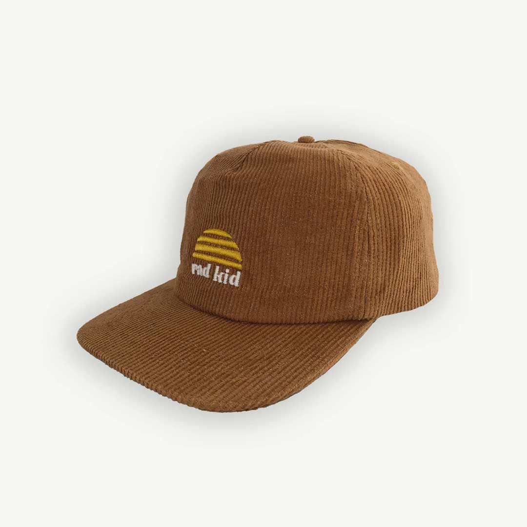 Rad Kid Cord Cap | Tan