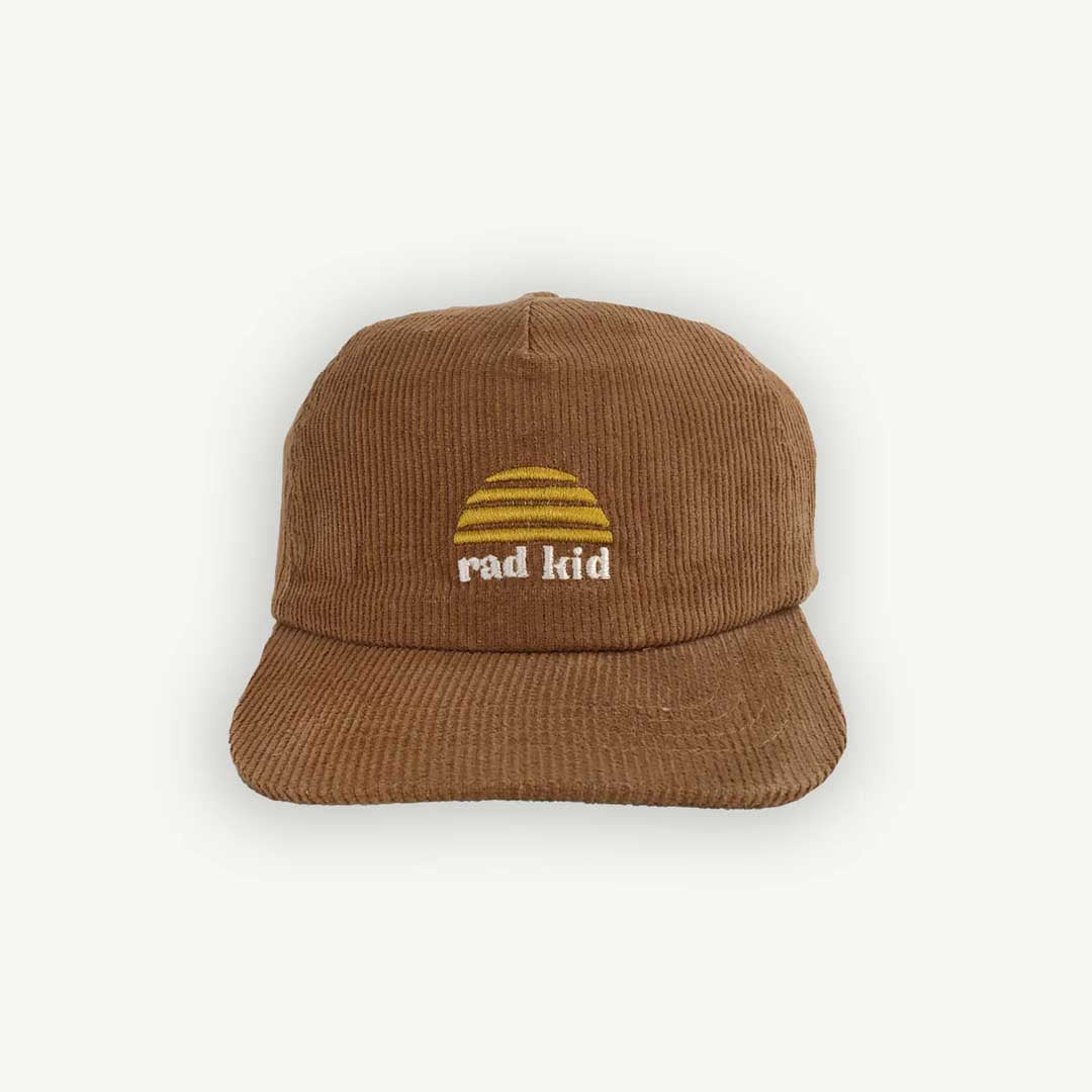 Rad Kid Cord Cap | Tan