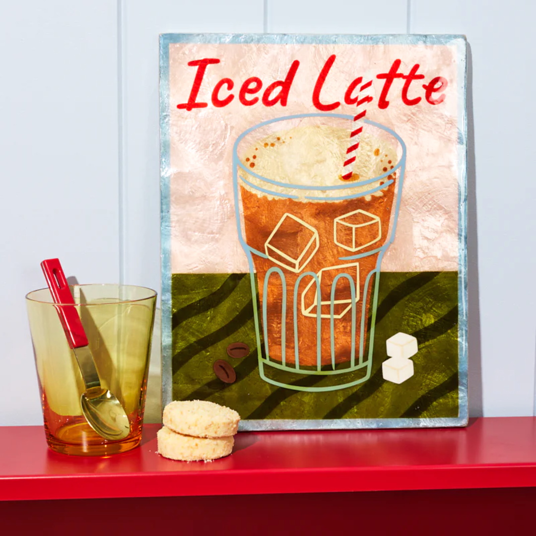 Barista Wall Art | Iced Coffee