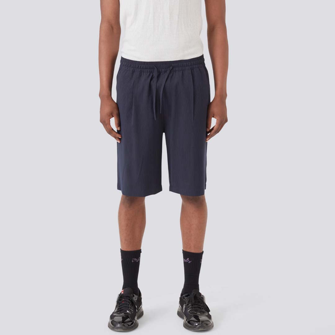 BOXY SUIT SHORT | SLATE STRIPE