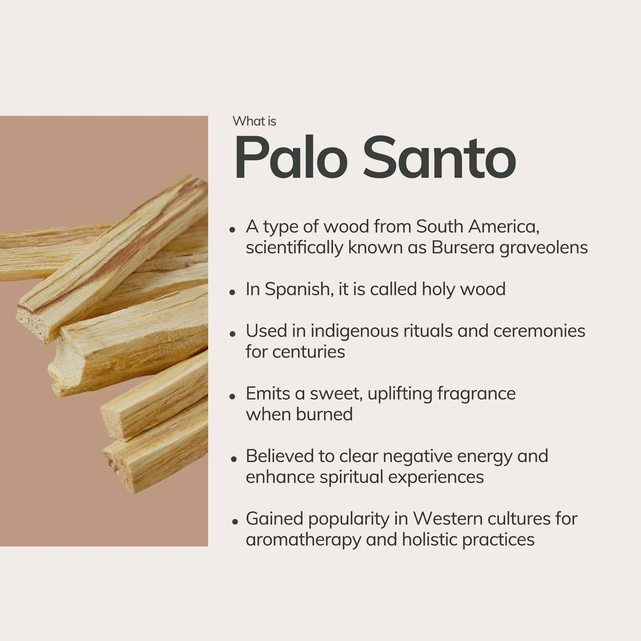 Hand-Rolled Incense Sticks | Palo Santo