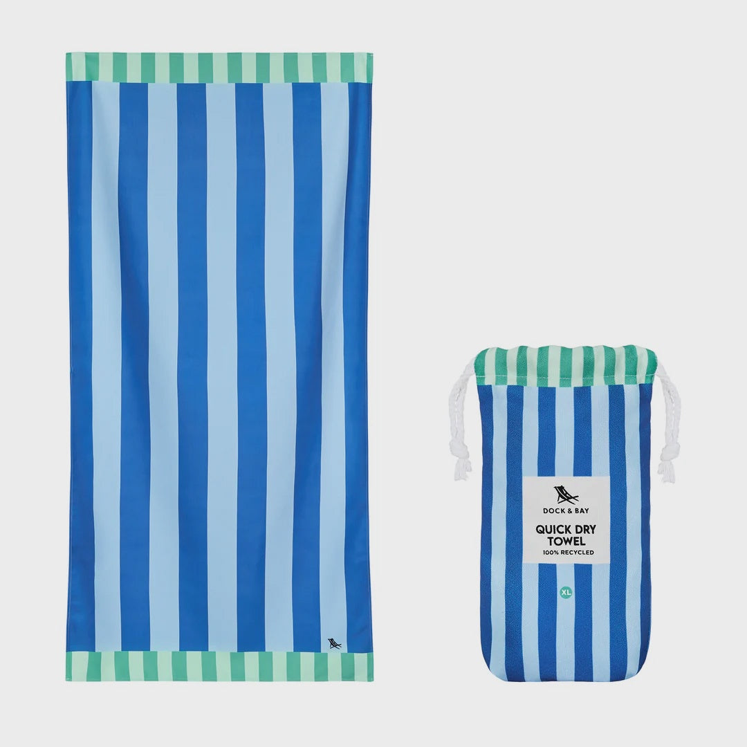 Beach Towel | Clubhouse Blue Sky