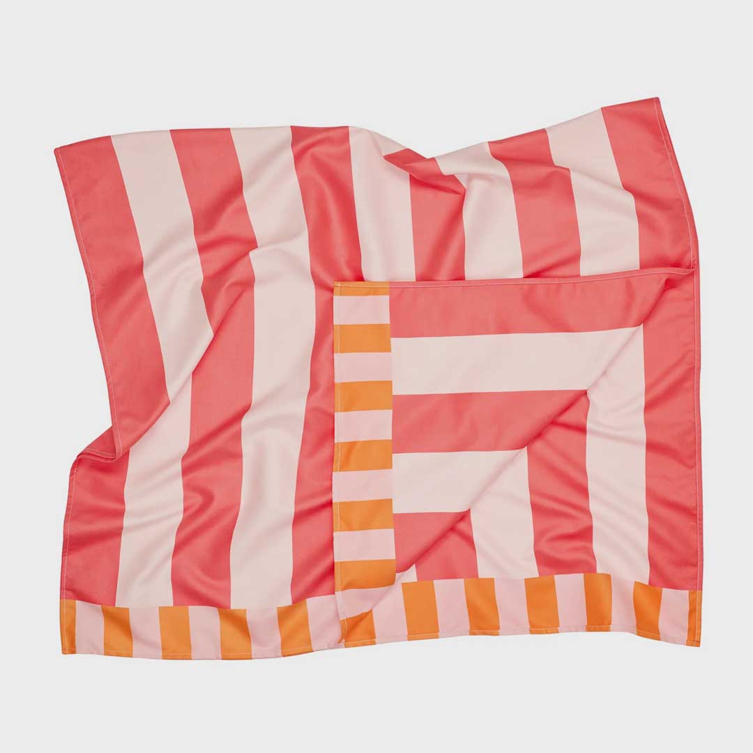 Beach Towel | Clubhouse Raspberry Road