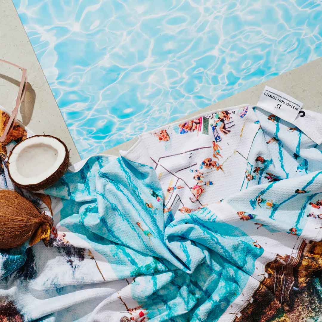 Beach Towel | Icebergs Summer