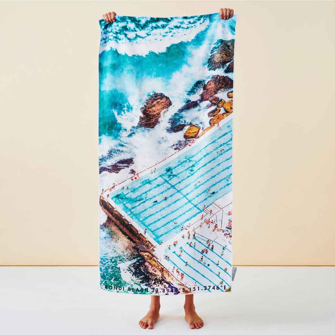 Beach Towel | Icebergs Summer