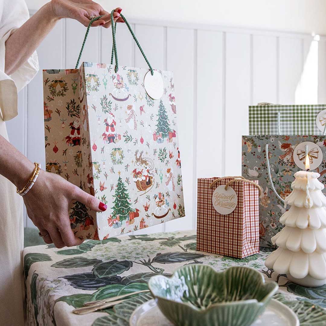 Christmas Gift Bag | Jolly Santa