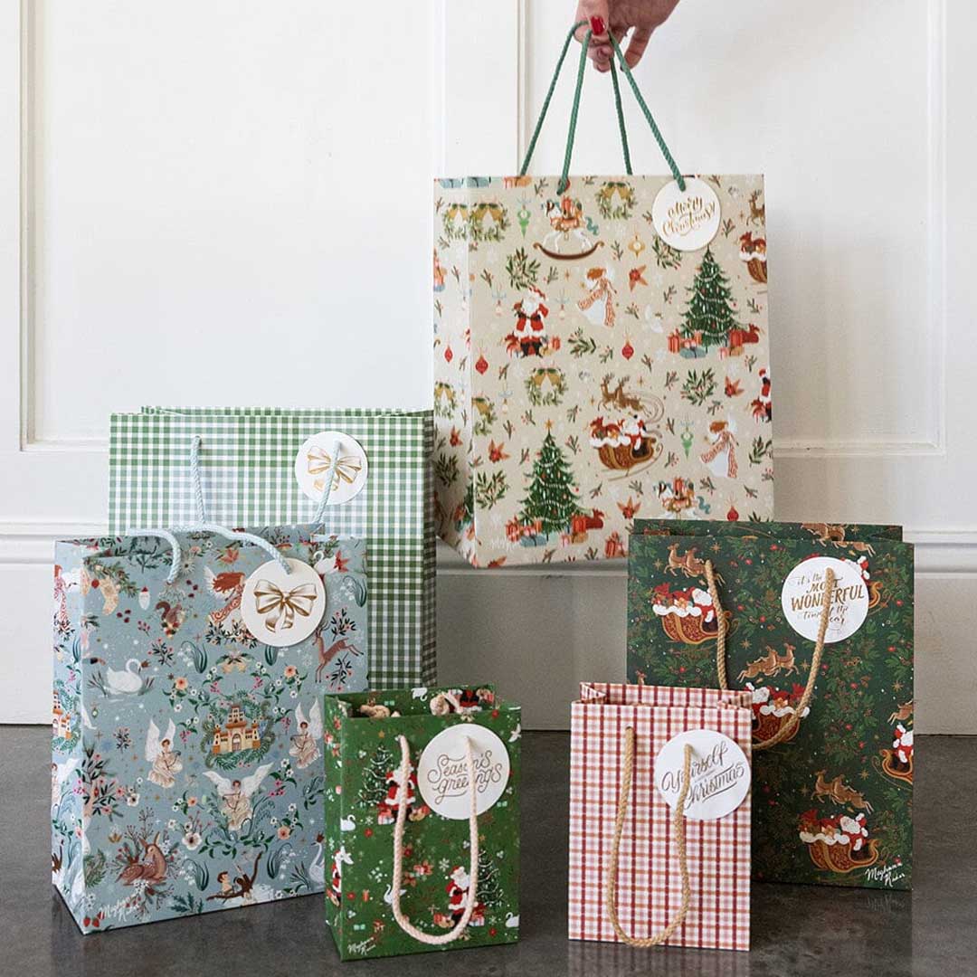 Christmas Gift Bag | Jolly Santa