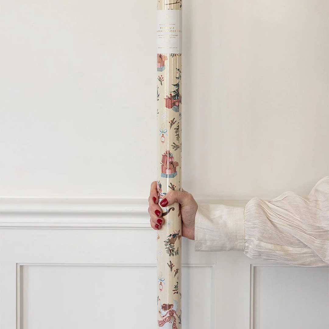 Gift Wrap Roll 3m | Jolly Santa