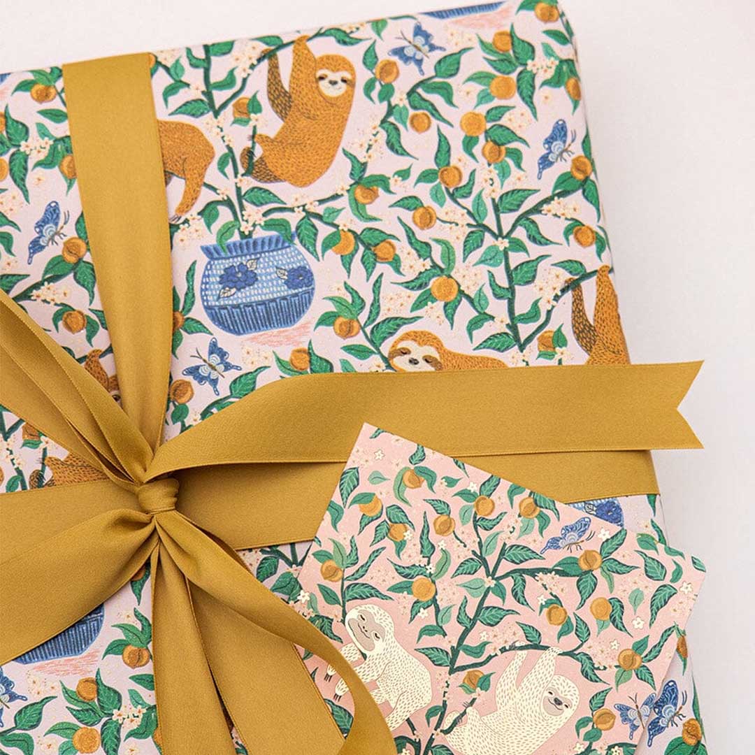 Gift Wrap Roll 3m | Sloth