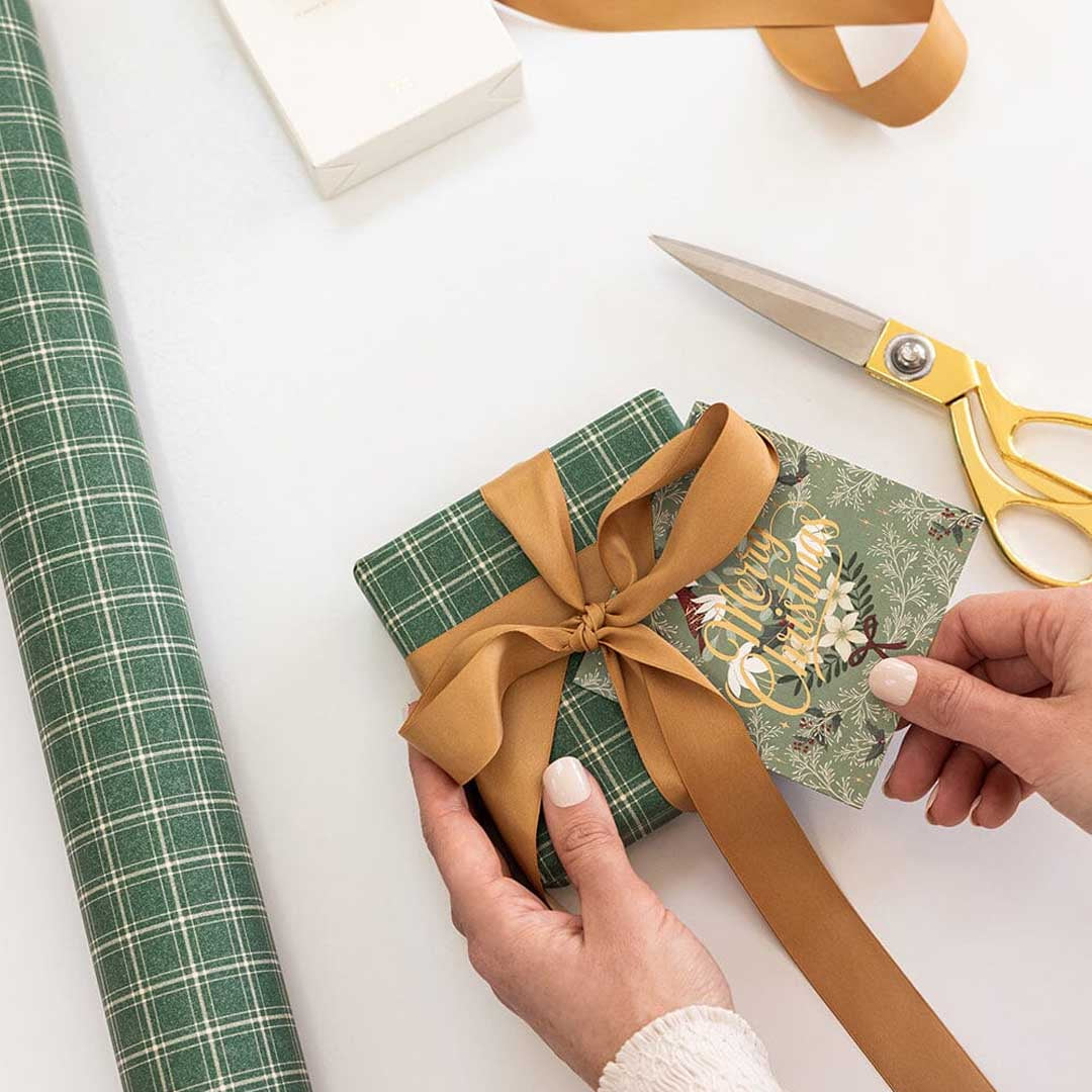 Gift Wrap Roll 3m | Spruce Tartan