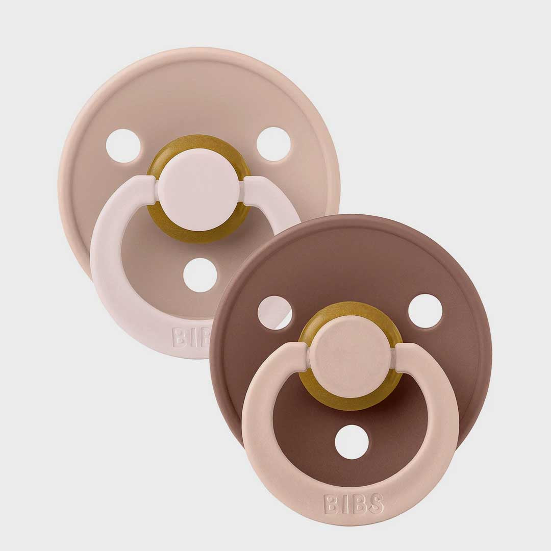 Bibs Dummies Fusion Colour | Blush Woodchuck mix