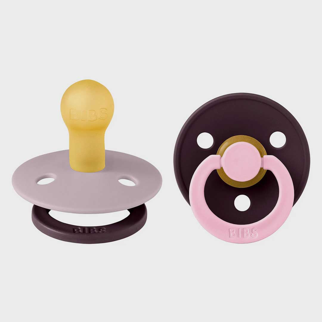 Bibs Dummies Fusion Colour | Dusky Lilac Plum mix