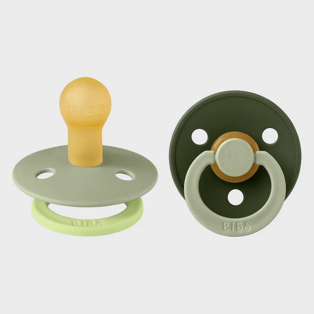 Bibs Dummies Fusion Colour | Sage Hunter Green mix