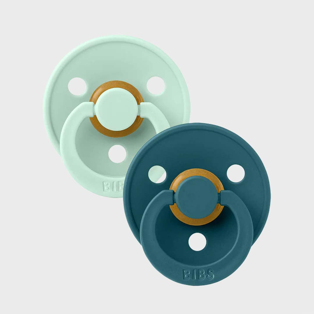 BIBS DUMMIES TWIN PACK | NORDIC MINT/FOREST