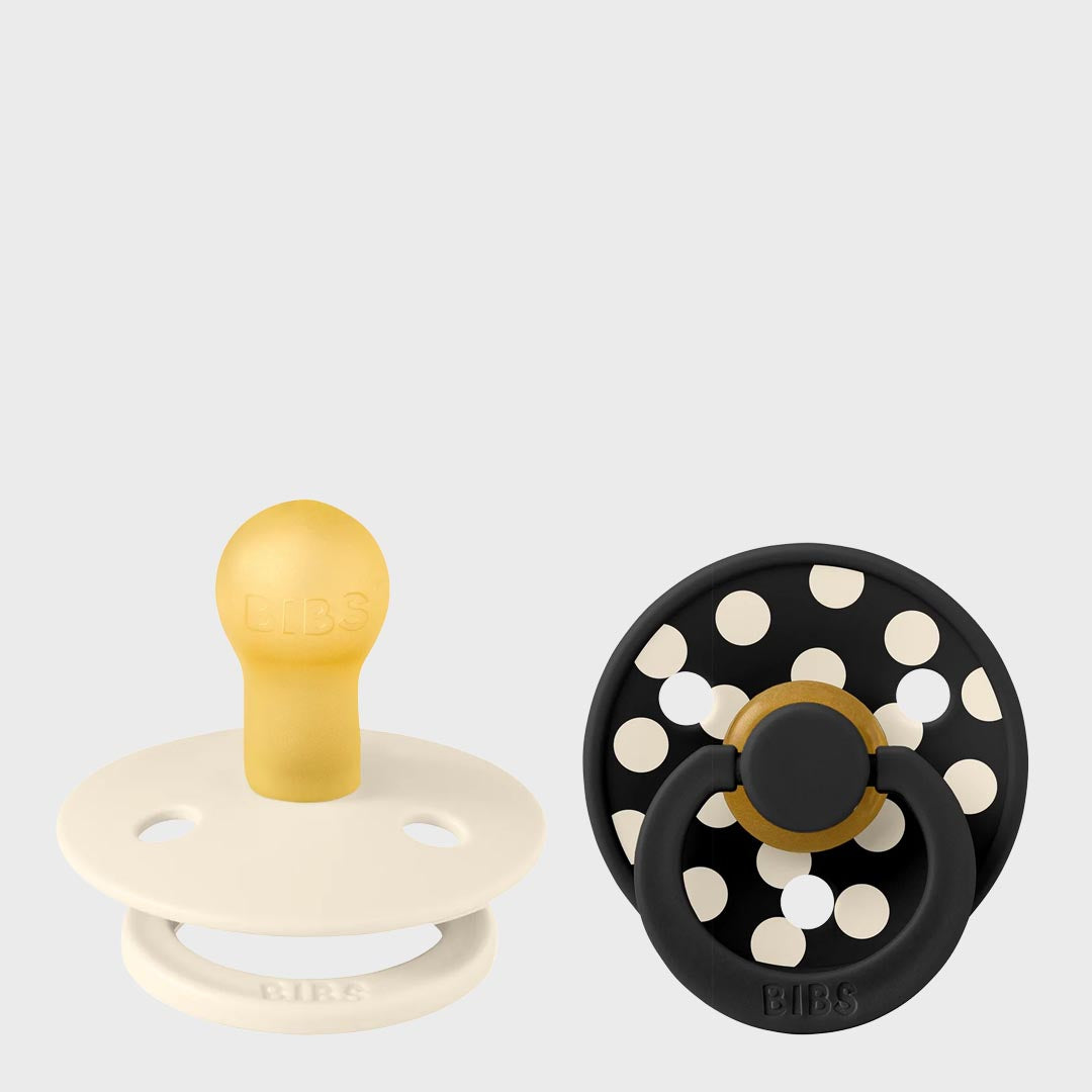 BIBS Studio Polka | Ivory Black