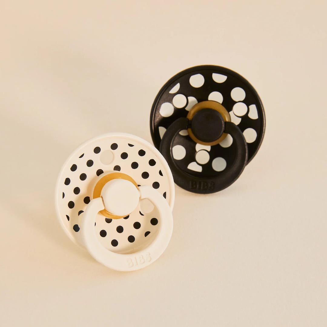 BIBS Studio Polka | Ivory Black