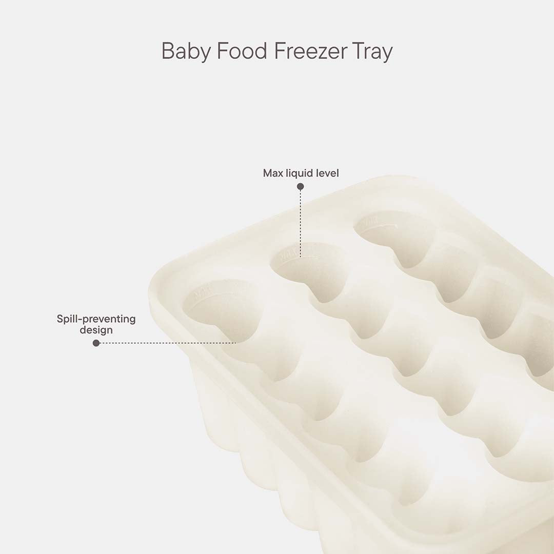 Baby Food Freezer Tray | Ivory