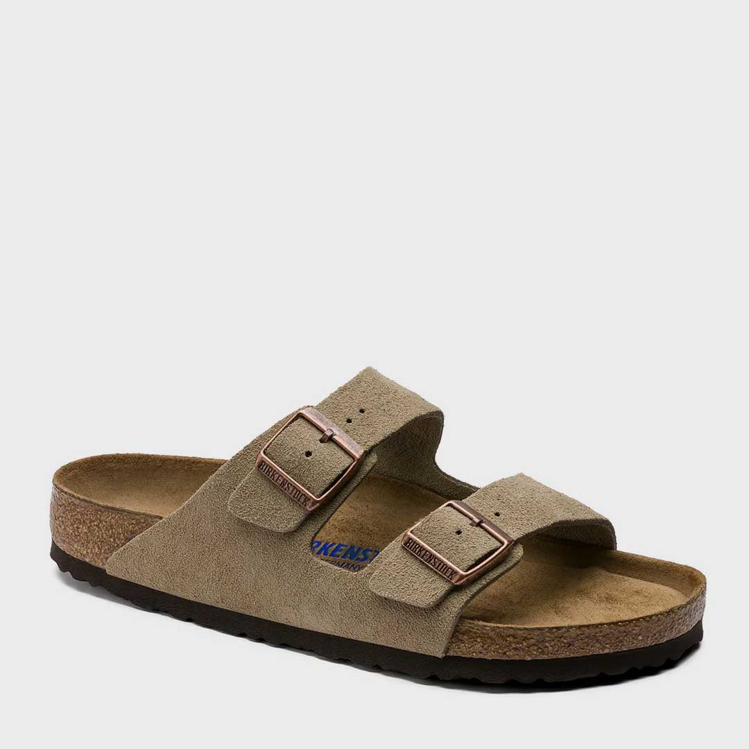 Arizona Suede Leather | Taupe (Narrow)