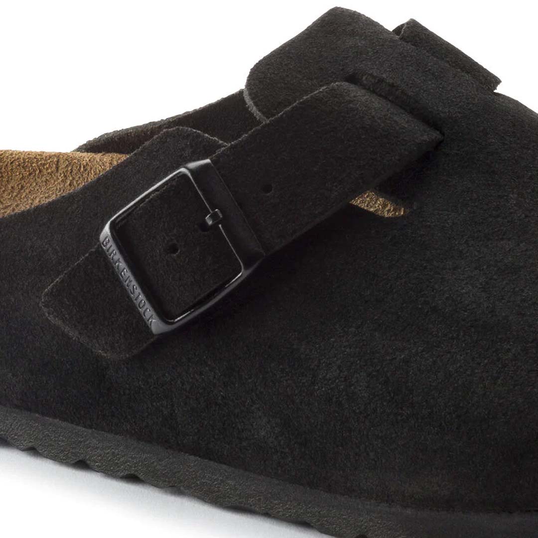 BOSTON | SFB BLACK SUEDE LEATHER (Regular)