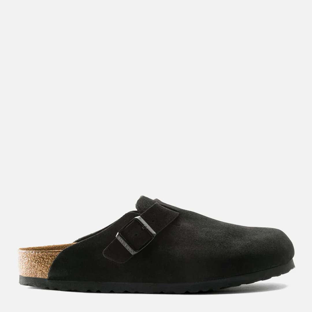 BOSTON | SFB BLACK SUEDE LEATHER (Regular)