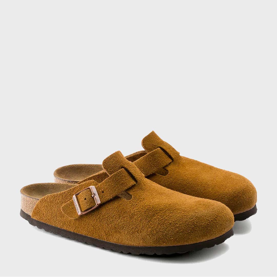 BOSTON | SFB MINK SUEDE LEATHER (Narrow)