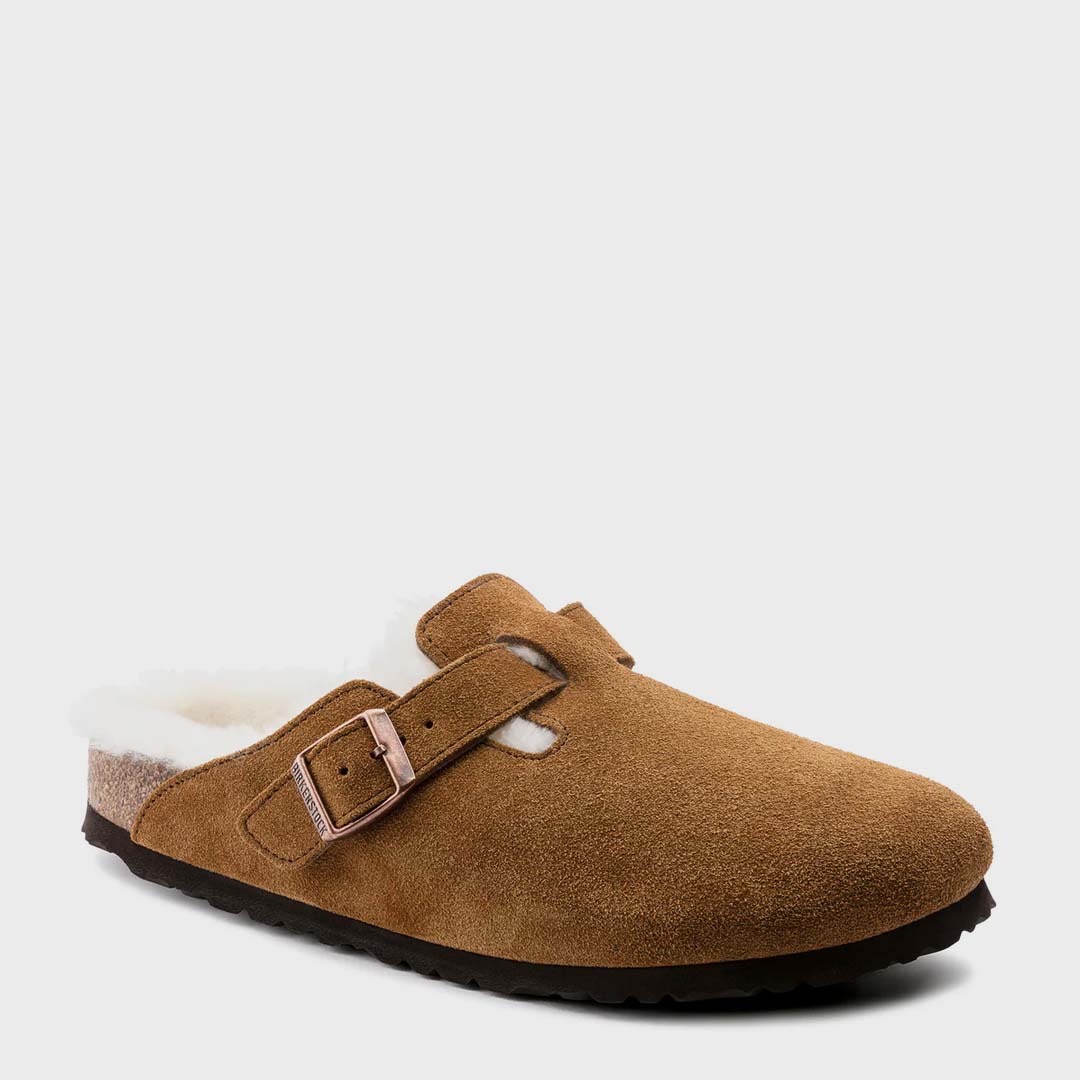 BOSTON | SHEARLING MINK SUEDE LEATHER (Narrow)