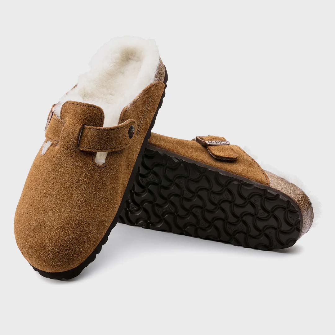 BOSTON | SHEARLING MINK SUEDE LEATHER (Narrow)