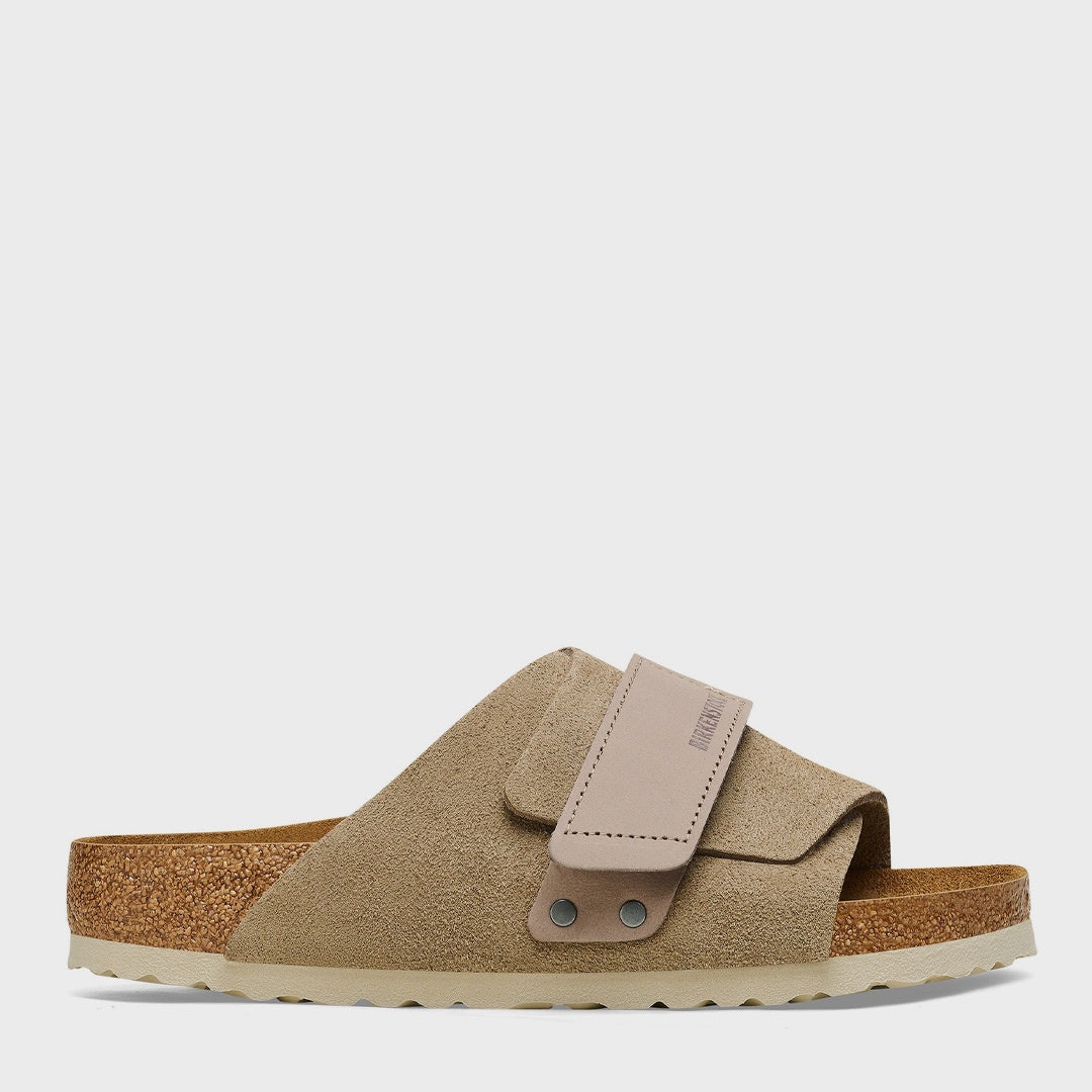 Kyoto | Taupe Nubuck Leather (Narrow)